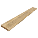 Wandplank massief mangohout 200cm