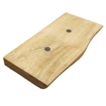 Wandplank massief mangohout 60cm - Afbeelding 2