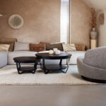Salontafel Priya 65 cm rond zwart - Afbeelding 4