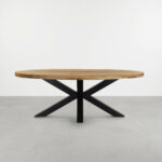 Ovale eettafel Marly 240 cm mangohout