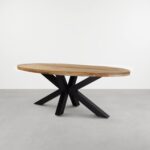 Ovale eettafel Marly 240 cm mangohout - Afbeelding 3