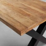 Eettafel Laura 180 cm mangohout - Afbeelding 3
