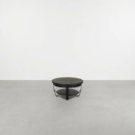 Salontafel Priya 65 cm rond zwart - Afbeelding 2