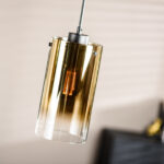 Hanglamp, 3-lichts, H850 goud - Afbeelding 2