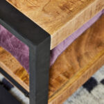 Salontafel Britt met onderblad 110 cm - Afbeelding 3
