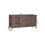Dressoir Madison Walnoot  | 165 cm - Afbeelding 5