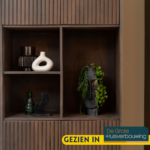 Vakkenkast Madison Walnoot  | 90 cm - Afbeelding 5