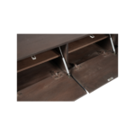Zwevend tv meubel Vision Walnut | 120 cm - Afbeelding 6