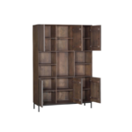 Vakkenkast XL Madison Walnoot | 135 cm - Afbeelding 6