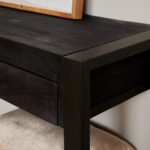 Sidetable Britt Black 120 cm - Afbeelding 3