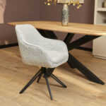 Eetkamerstoel Jens | Light Grey - Afbeelding 2