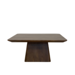 Salontafel vierkant 80 x 80 cm Walnoot